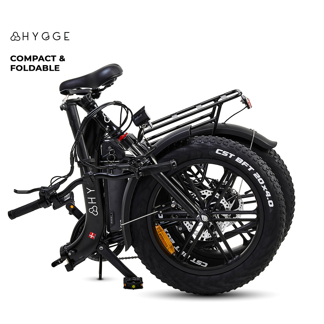 Hygge Vester Step Foldable Electric Bike 250W City & Adventure