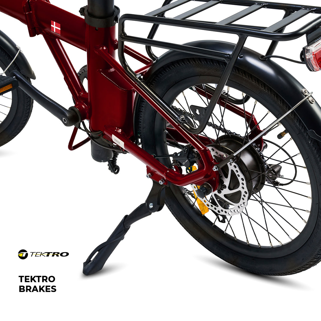 Hygge Virium Foldable 250W Electric Bike Racing Green (2025 Release)