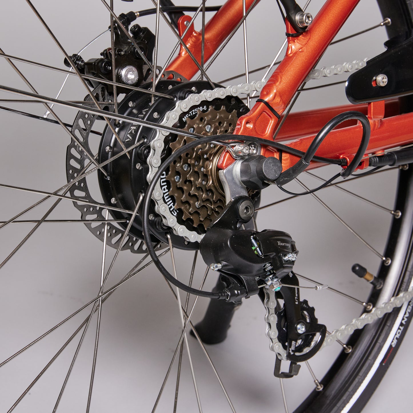 Juicy-Classic-Bracken-rear-motor-hub-and-derailleur