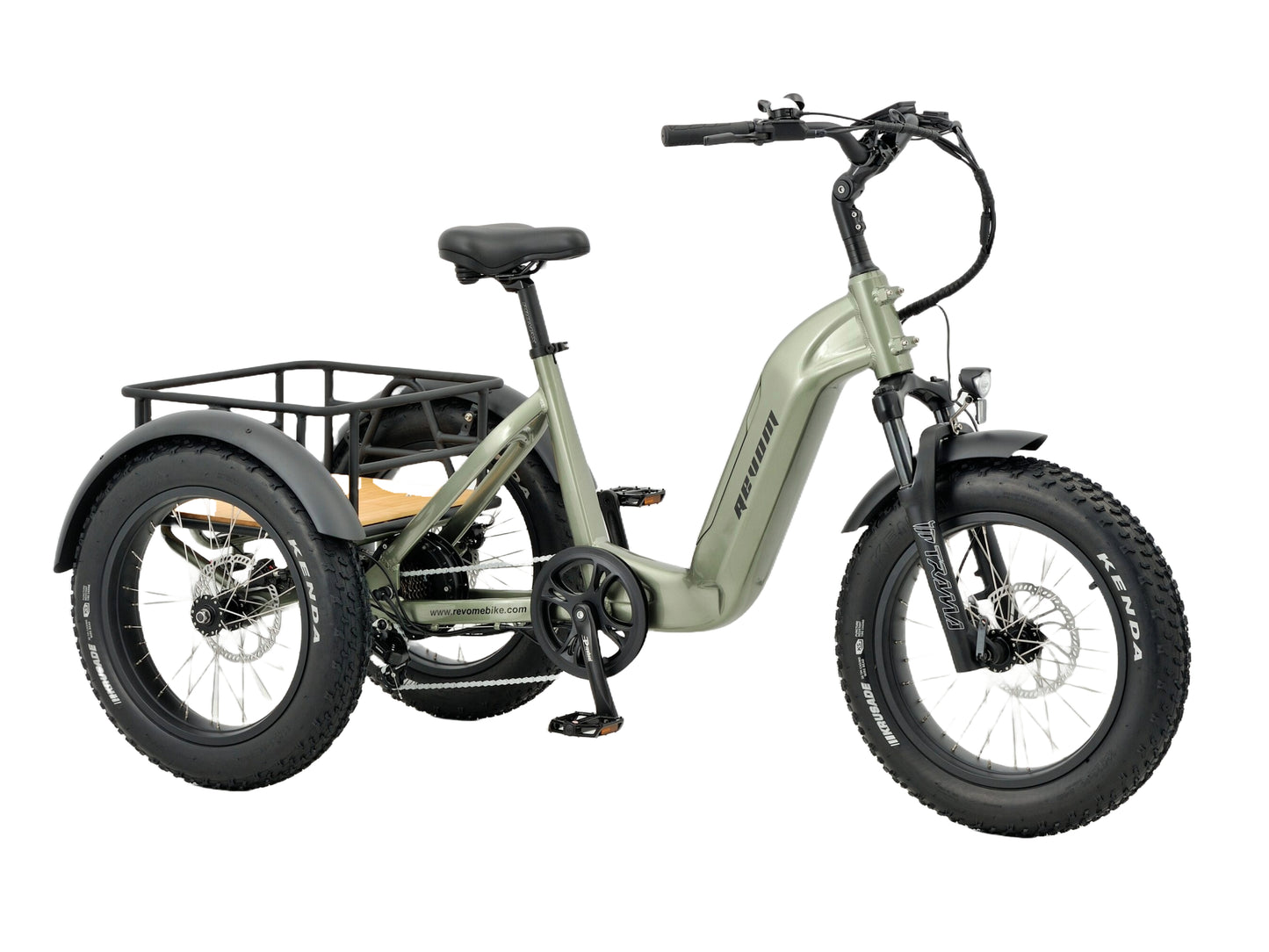 Revom T2 Fat Tyre 250W Electric Mountain Trike