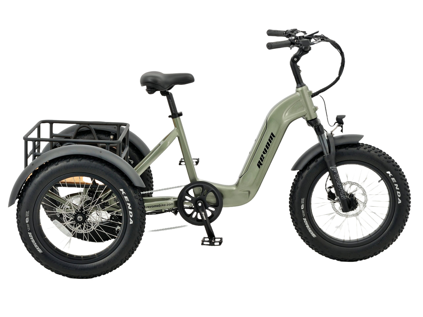 Revom T2 Fat Tyre 250W Electric Mountain Trike