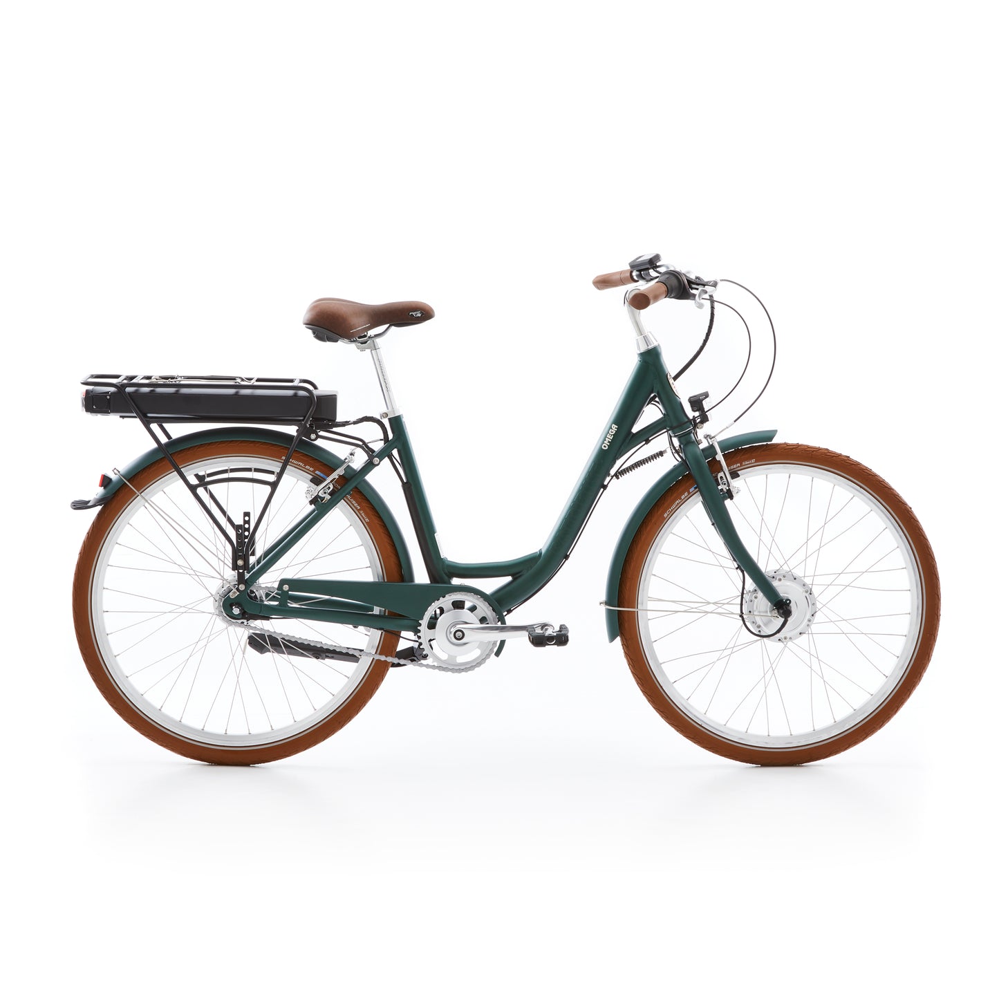 Batribike-Omega-Green-Danish-style-electric-bike