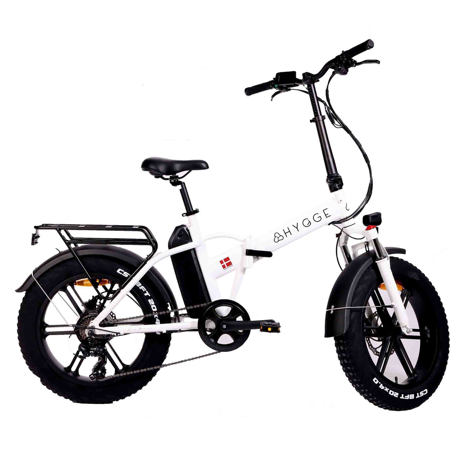 Hygge Vester Foldable Electric Bike 250W City & Adventure