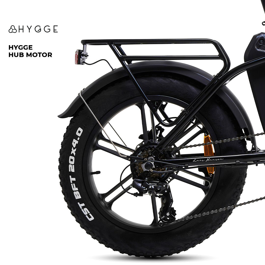 Hygge Vester Step Foldable Electric Bike 250W City & Adventure