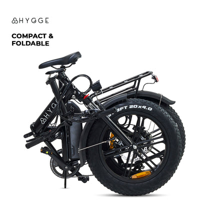 Hygge Vester Foldable Electric Bike 250W City & Adventure