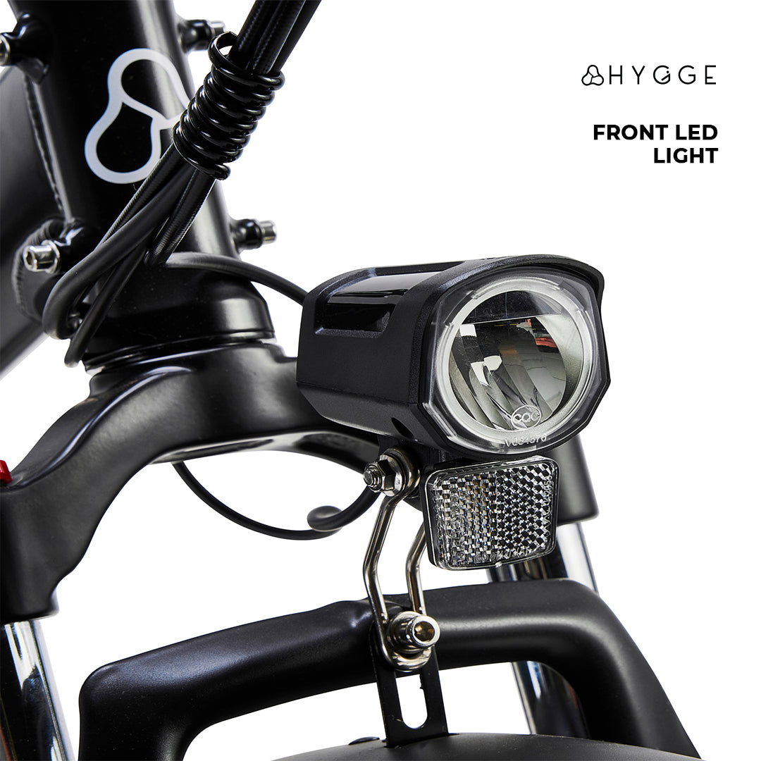 Hygge Vester Foldable Electric Bike 250W City & Adventure