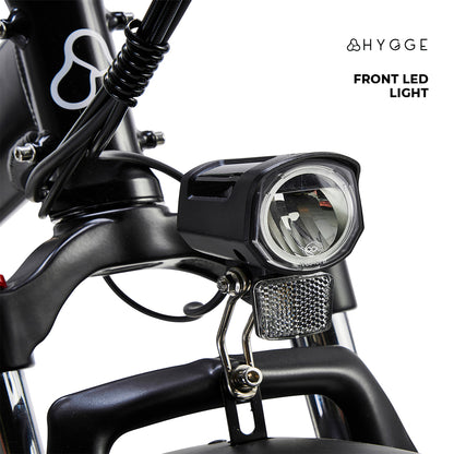 Hygge Vester Foldable Electric Bike 250W City & Adventure