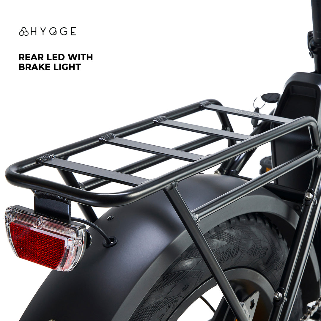Hygge Vester Foldable Electric Bike 250W City & Adventure