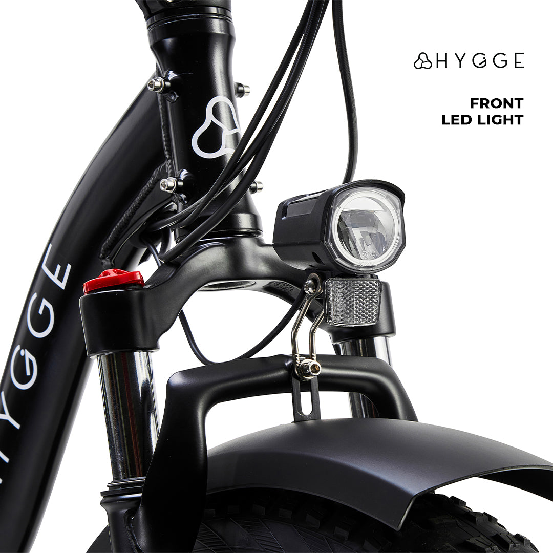 Hygge Vester Step Foldable Electric Bike 250W City & Adventure