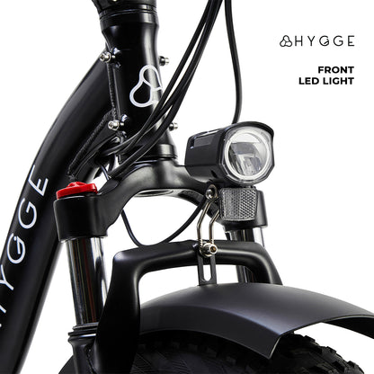 Hygge Vester Step Foldable Electric Bike 250W City & Adventure