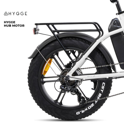 Hygge Vester Step Foldable Electric Bike 250W City & Adventure