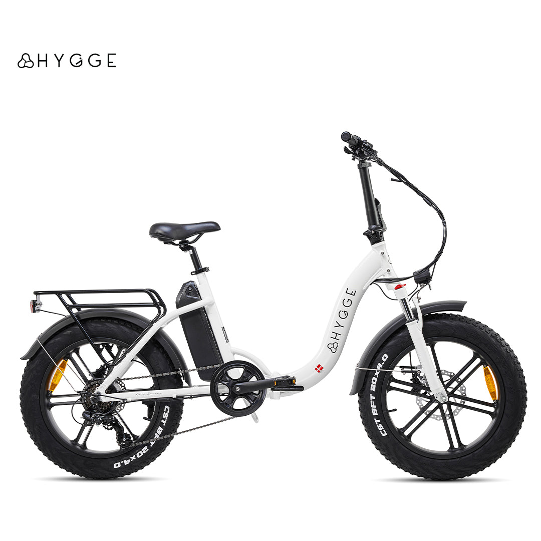 Hygge Vester Step Foldable Electric Bike 250W City & Adventure