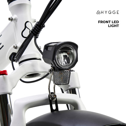 Hygge Vester Foldable Electric Bike 250W City & Adventure
