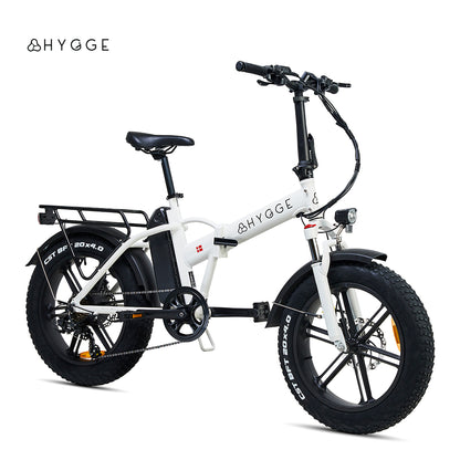 Hygge Vester Foldable Electric Bike 250W City & Adventure